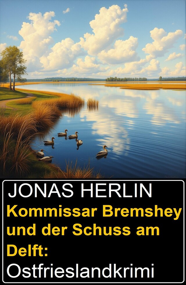 Book cover for Kommissar Bremshey und der Schuss am Delft: Ostfrieslandkrimi