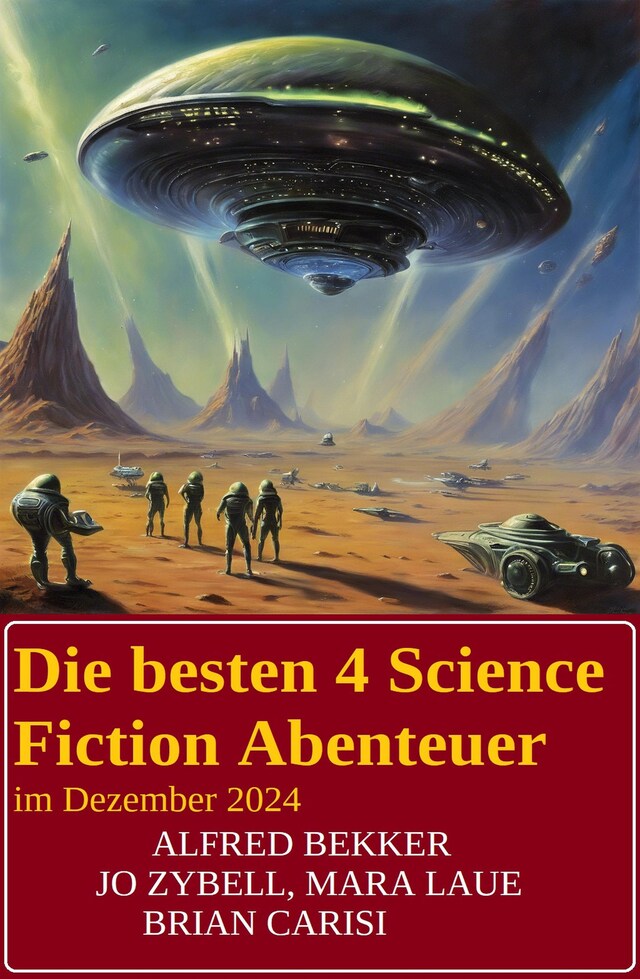 Book cover for Die besten 4 Science Fiction Abenteuer im Dezember 2024