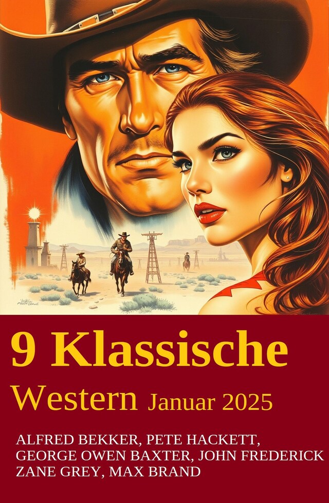 Book cover for 9 Klassische Western Januar 2025