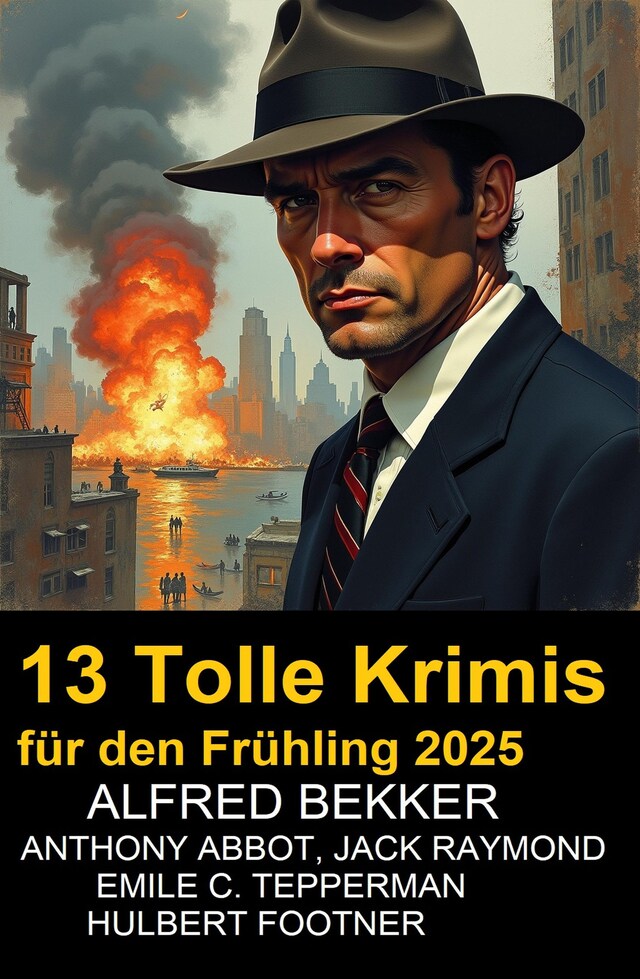 Book cover for 13 Tolle Krimis für den Frühling 2025