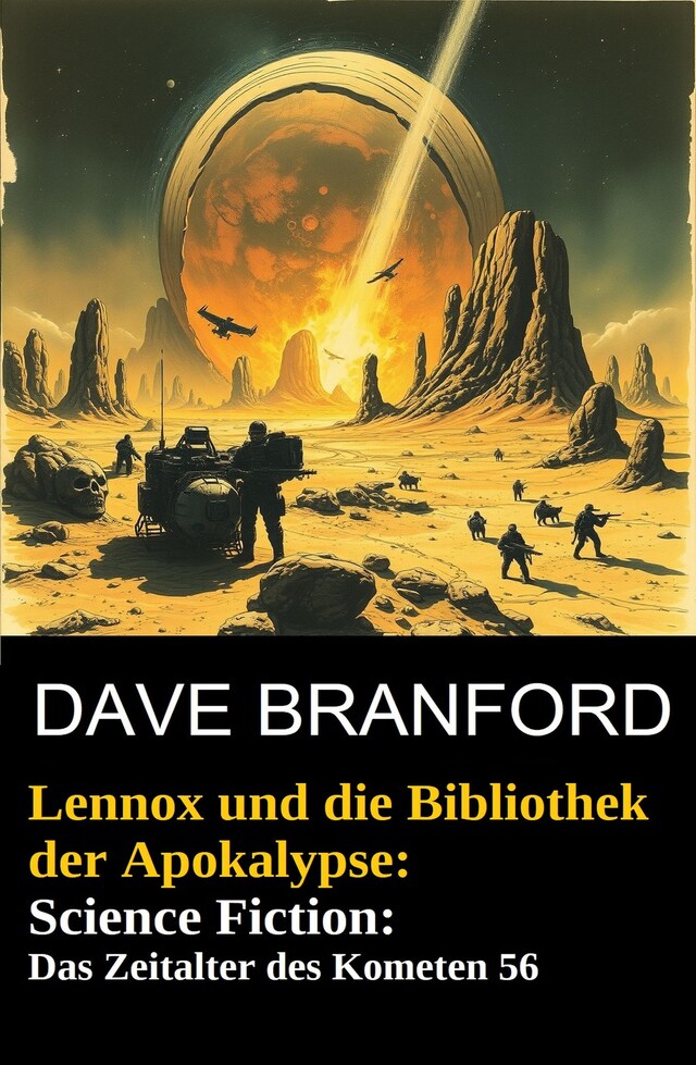 Book cover for Lennox und die Bibliothek der Apokalypse: Science Fiction: Das Zeitalter des Kometen 56