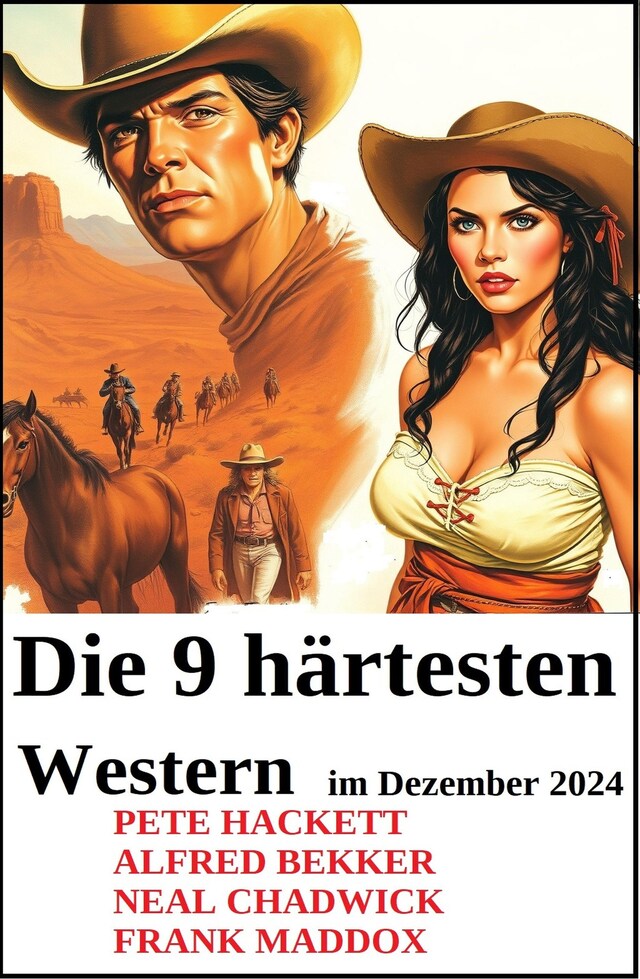 Kirjankansi teokselle Die 9 härtesten Western im Dezember 2024