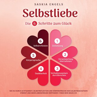 Selbstliebe – Die 6 Schritte zum Glück: Wie du durch Achtsamkeit, Selbstreflektion und Körpersprache dein Selbstbewusstsein stärkst und mehr Lebensfreude empfindest. Finde dein neues Ich als Hörbuch