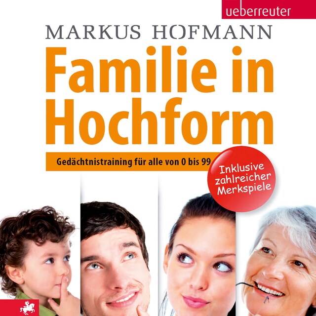 Okładka książki dla Familie in Hochform: Gedächtnistraining für alle von 0 bis 99