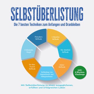 Selbstüberlistung: Die 7 besten Techniken zum Anfangen und Dranbleiben - Mit Selbstüberlistung zu einem ausgeglichenen, erfüllten und erfolgreichen Leben – inkl. 4-Wochen-Challenge als Hörbuch
