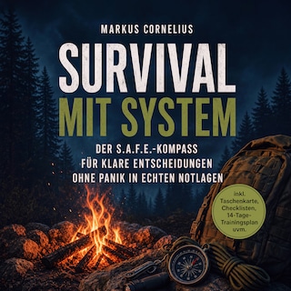 Survival mit System: Der S.A.F.E.-Kompass für klare Entscheidungen ohne Panik in echten Notlagen - inkl. Taschenkarte, Checklisten, 14-Tage-Trainingsplan uvm. als Hörbuch