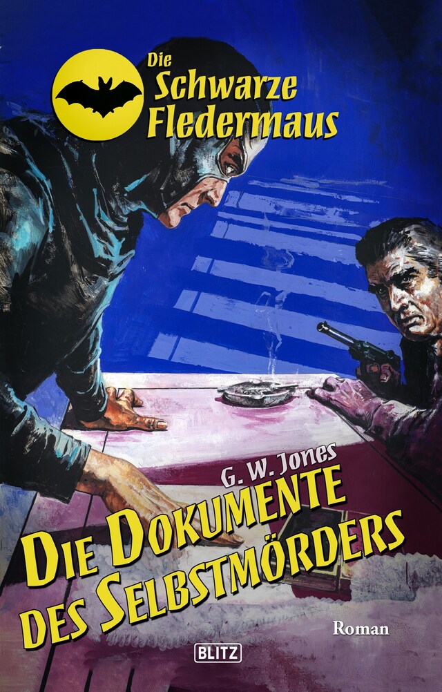 Bogomslag for Die schwarze Fledermaus 58: Die Dokumente des Selbstmörders