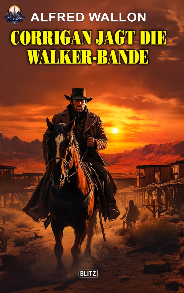 Book cover for Corrigan jagt die Walker-Bande