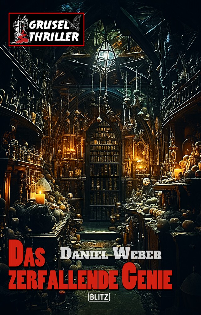 Buchcover für Grusel-Thriller 12: Das zerfallende Genie