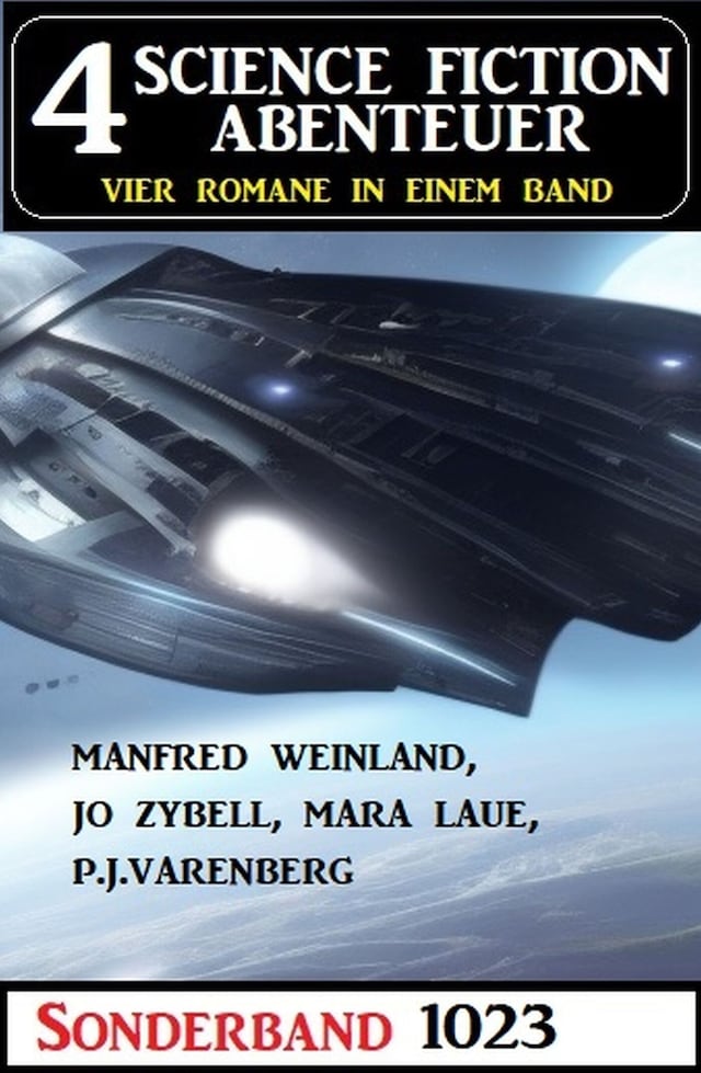 Buchcover für 4 Science Fiction Abenteuer Sonderband 1023
