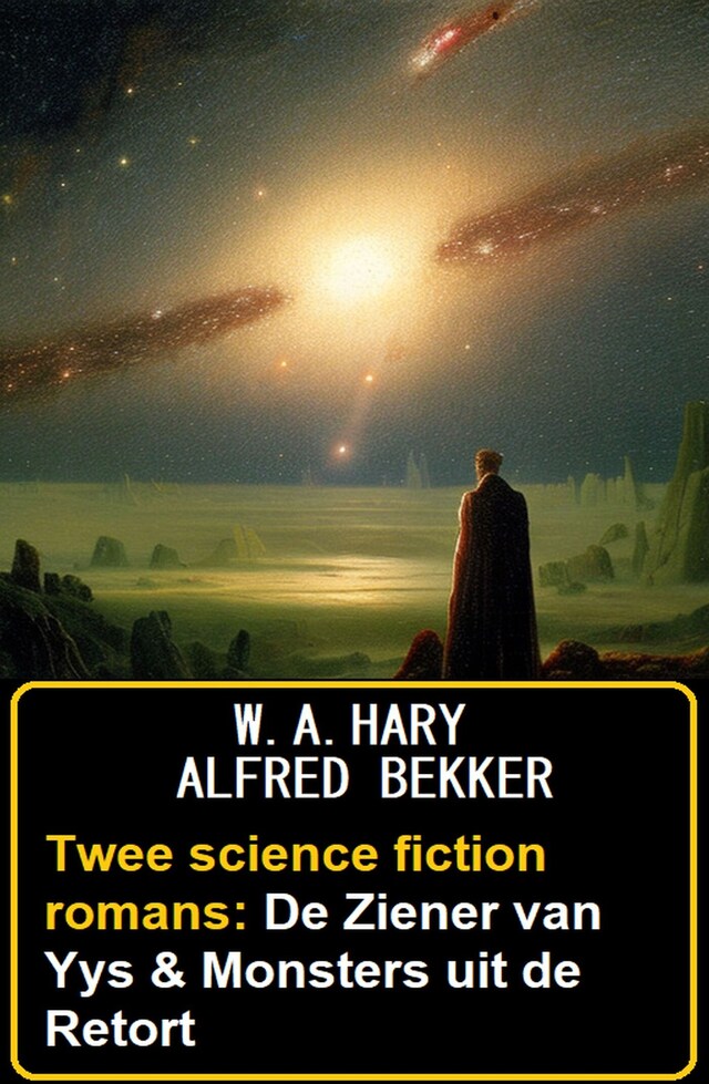 Okładka książki dla Twee science fiction romans: De Ziener van Yys & Monsters uit de Retort