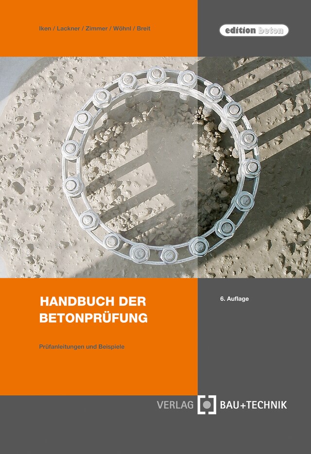 Boekomslag van Handbuch der Betonprüfung