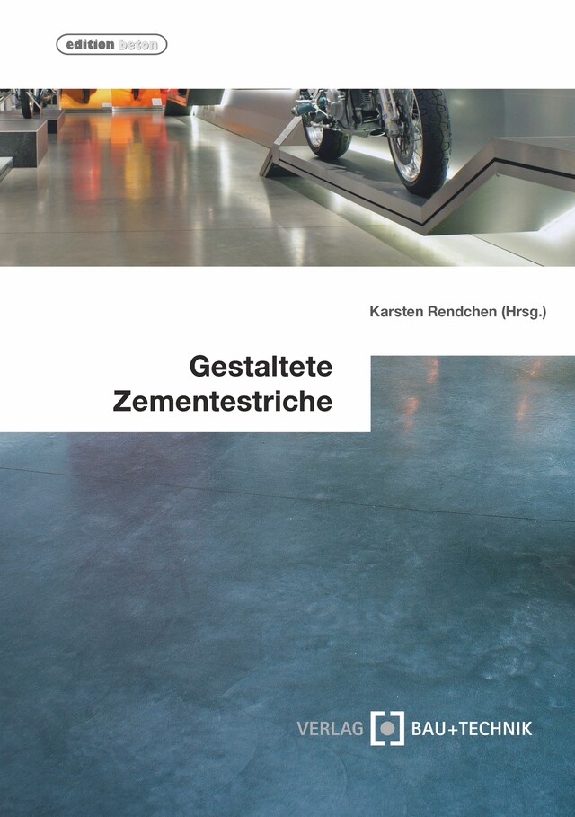 Buchcover für Gestaltete Zementestriche