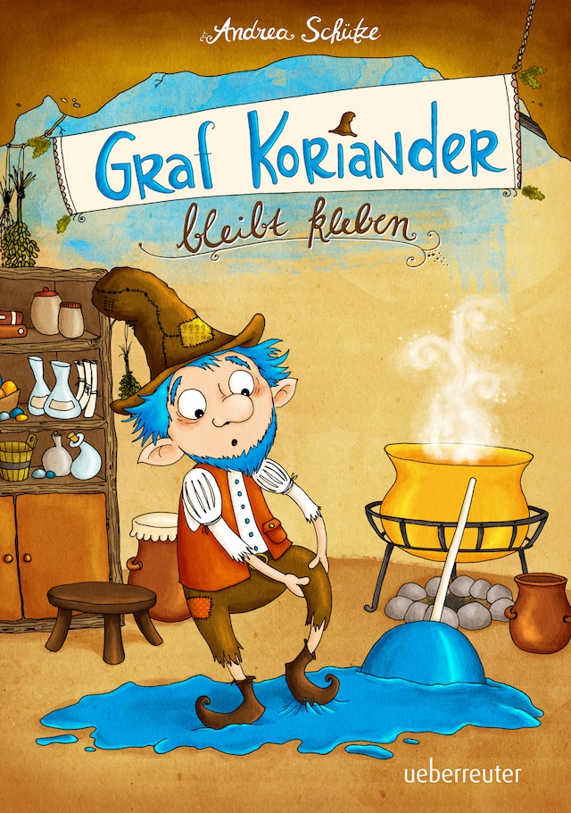 Book cover for Graf Koriander bleibt kleben (Graf Koriander, Bd. 1)