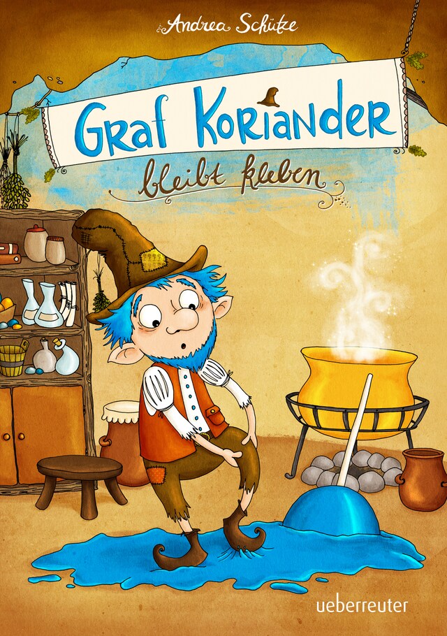 Copertina del libro per Graf Koriander bleibt kleben (Graf Koriander, Bd. 1)