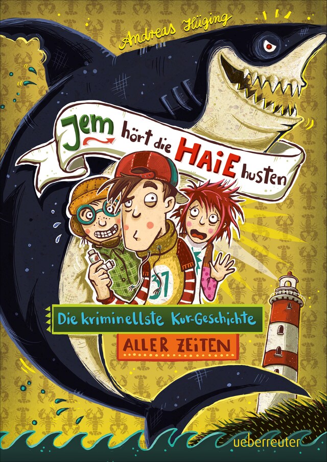 Book cover for Jem hört die Haie husten