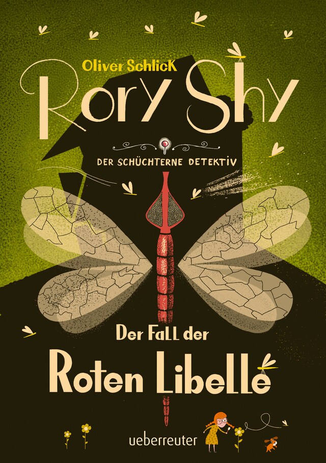 Boekomslag van Rory Shy, der schüchterne Detektiv - Der Fall der Roten Libelle (Rory Shy, der schüchterne Detektiv, Bd. 2)