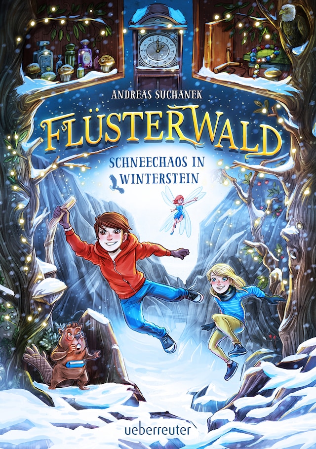 Book cover for Flüsterwald - Schneechaos in Winterstein (kostenlose  Kurzgeschichte)