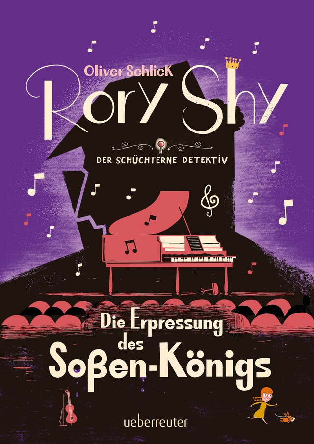 Kirjankansi teokselle Rory Shy, der schüchterne Detektiv - Die Erpressung des Soßen-Königs