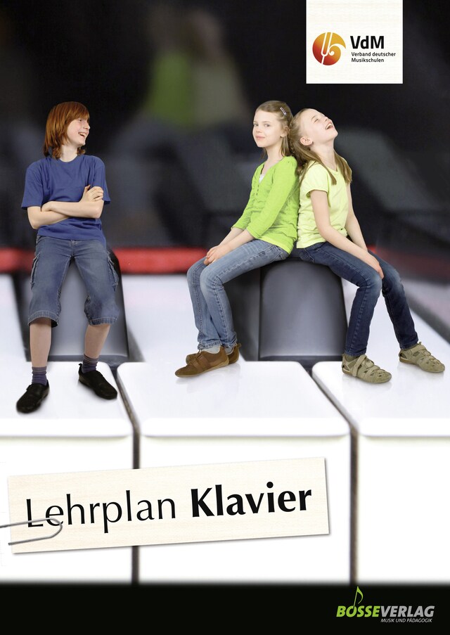 Boekomslag van Lehrplan Klavier