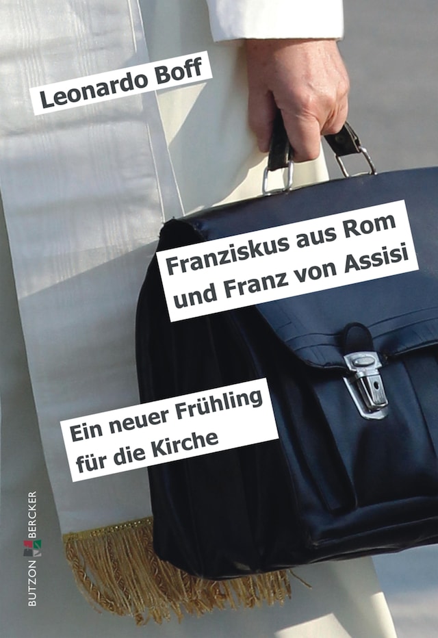 Kirjankansi teokselle Franziskus aus Rom und Franz von Assisi