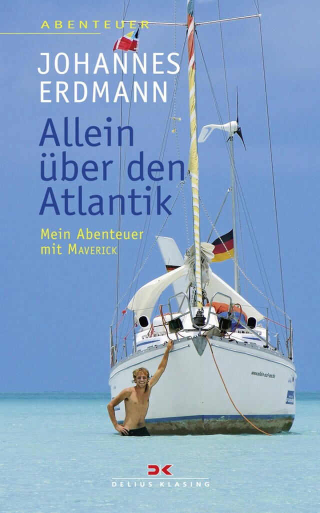 Portada de libro para Allein über den Atlantik