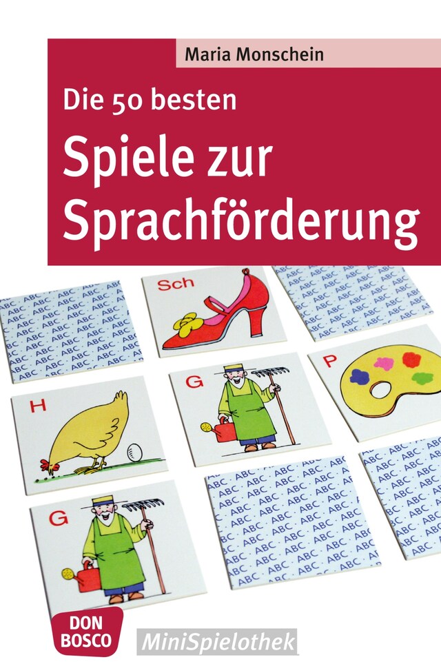 Portada de libro para Die 50 besten Spiele zur Sprachförderung - eBook