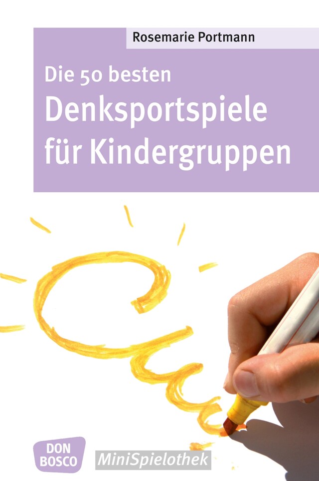 Couverture de livre pour Die 50 besten Denksportspiele für Kindergruppen - eBook