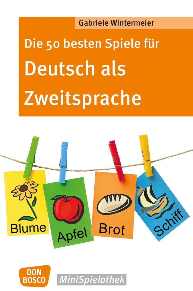 Boekomslag van Die 50 besten Spiele für Deutsch als Zweitsprache -eBook