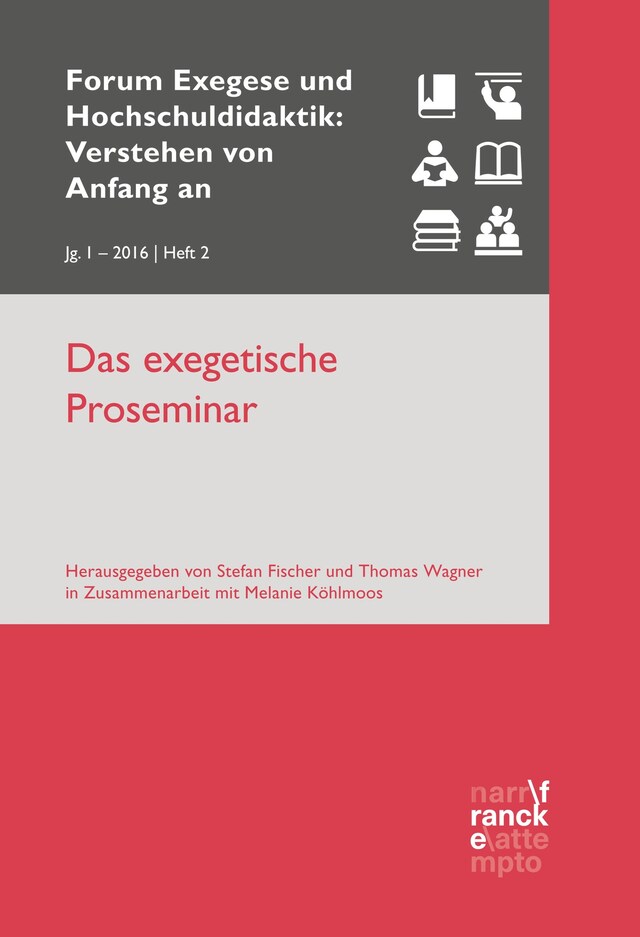 Bogomslag for Das exegetische Proseminar