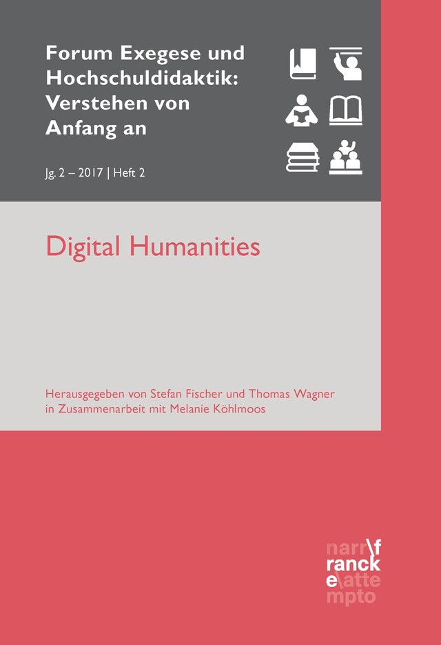 Copertina del libro per Digital Humanities