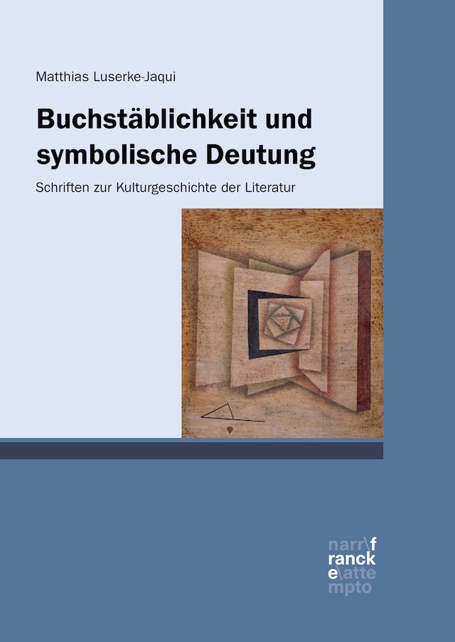 Book cover for Buchstäblichkeit und symbolische Deutung