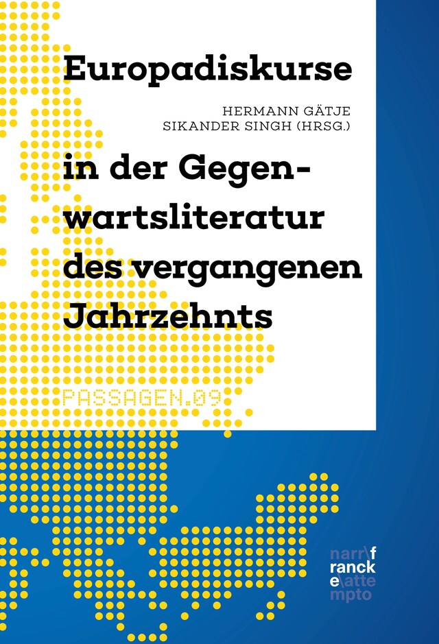 Kirjankansi teokselle Europadiskurse in der Gegenwartsliteratur des vergangenen Jahrzehnts