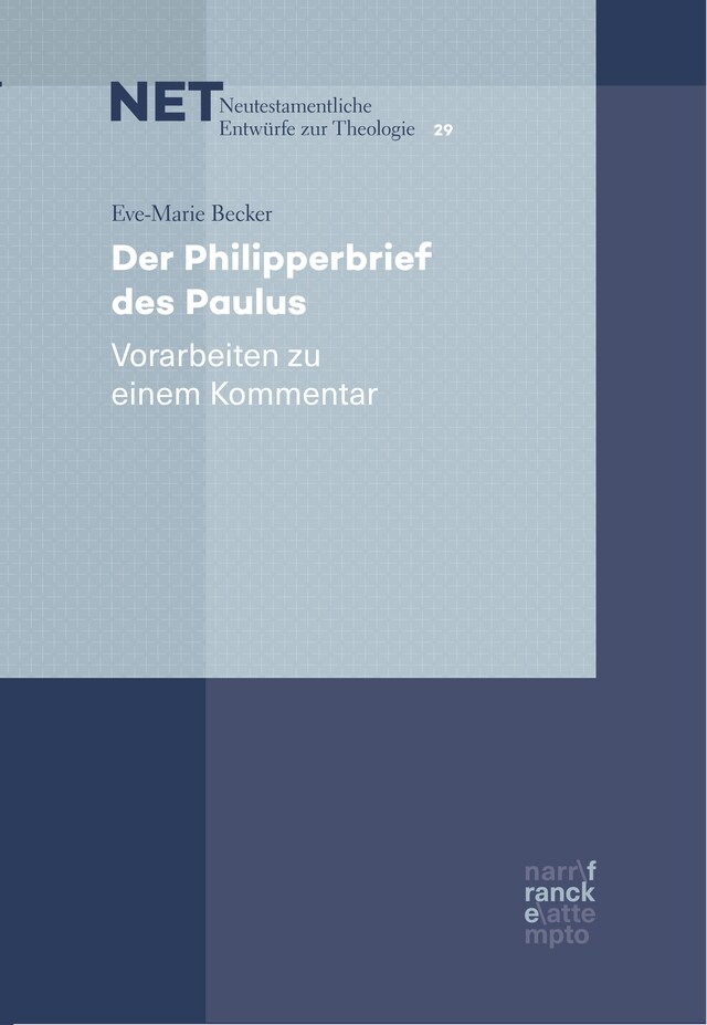 Buchcover für Der Philipperbrief des Paulus