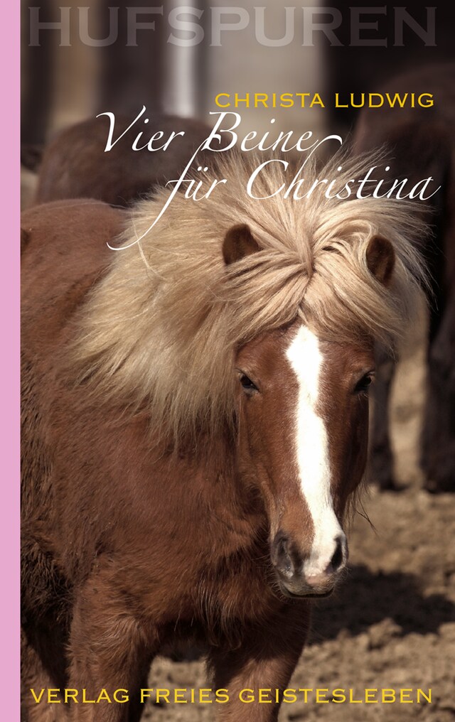 Buchcover für Hufspuren: Vier Beine für Christina