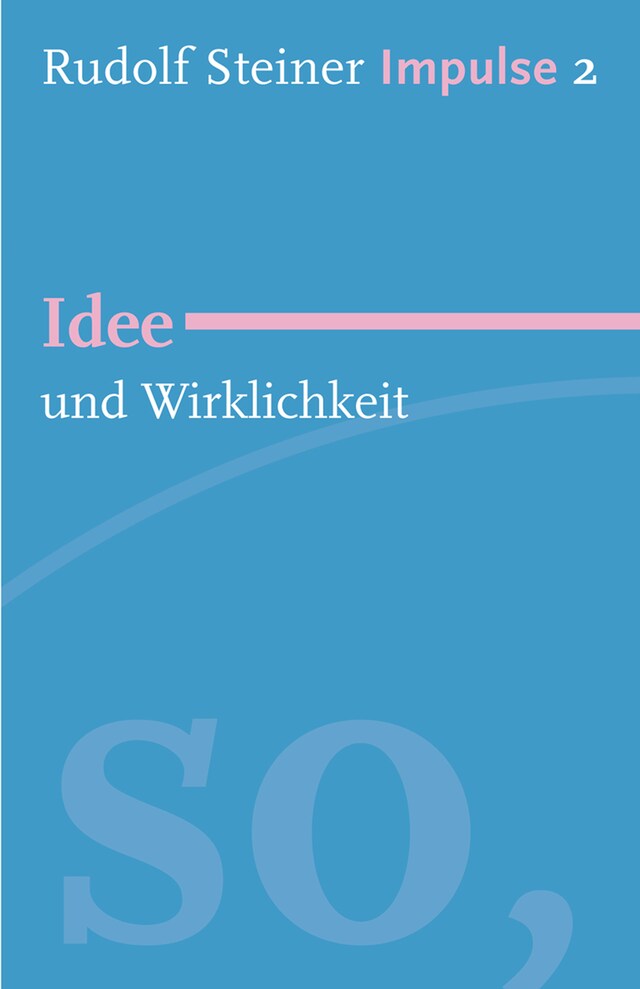 Book cover for Idee und Wirklichkeit