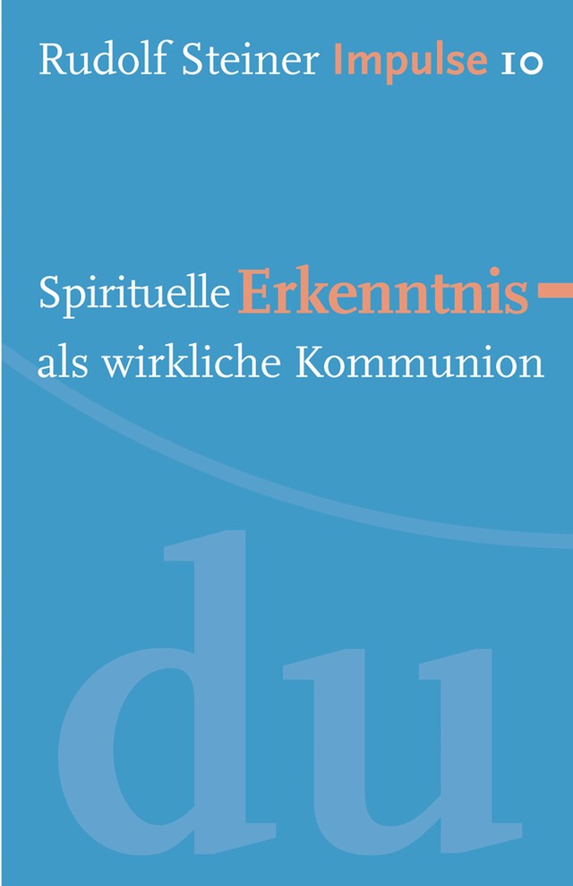 Buchcover für Spirituelle Erkenntnis als wirkliche Kommunion