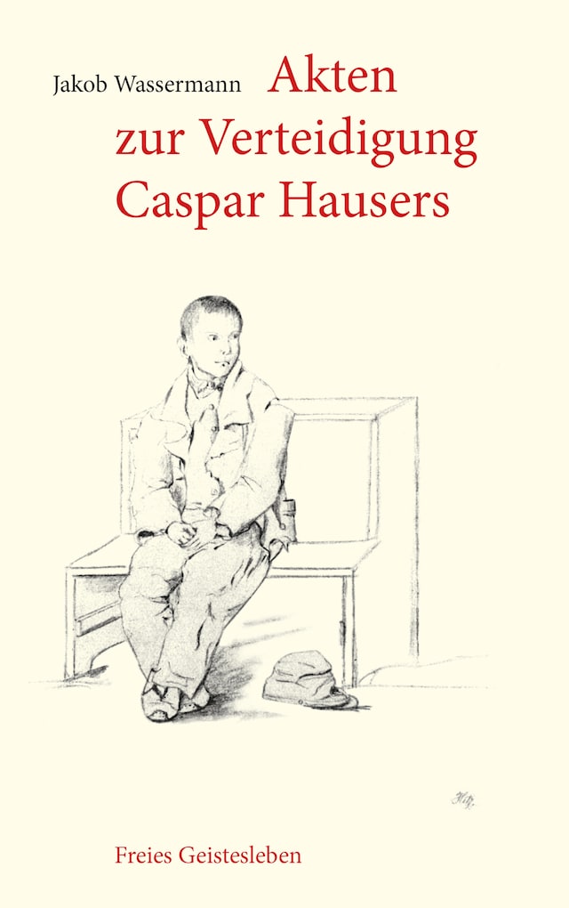 Boekomslag van Akten zur Verteidigung Caspar Hausers