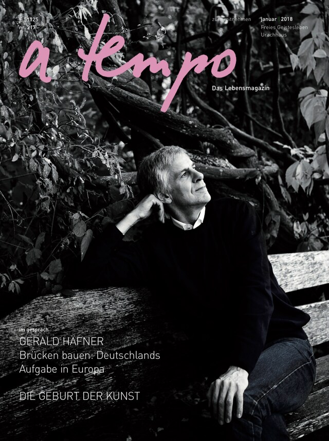 Book cover for a tempo - Das Lebensmagazin
