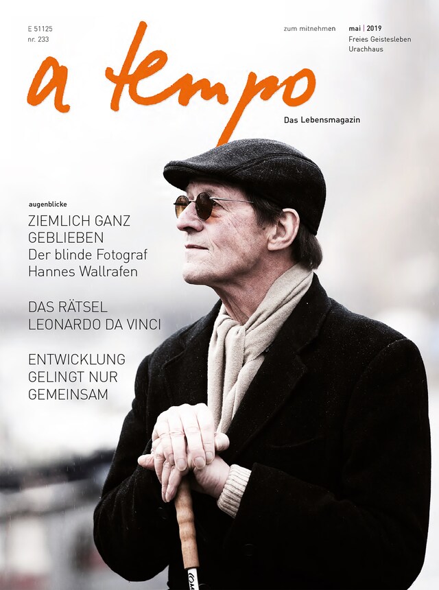 Book cover for a tempo - Das Lebensmagazin