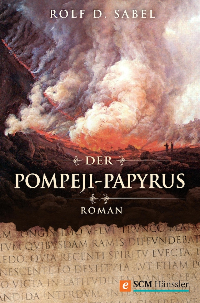 Boekomslag van Der Pompeji-Papyrus