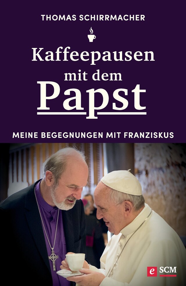 Couverture de livre pour Kaffeepausen mit dem Papst