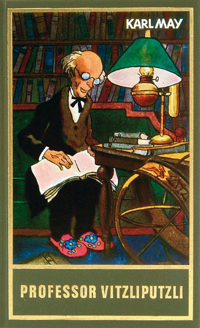 Book cover for Professor Vitzliputzli