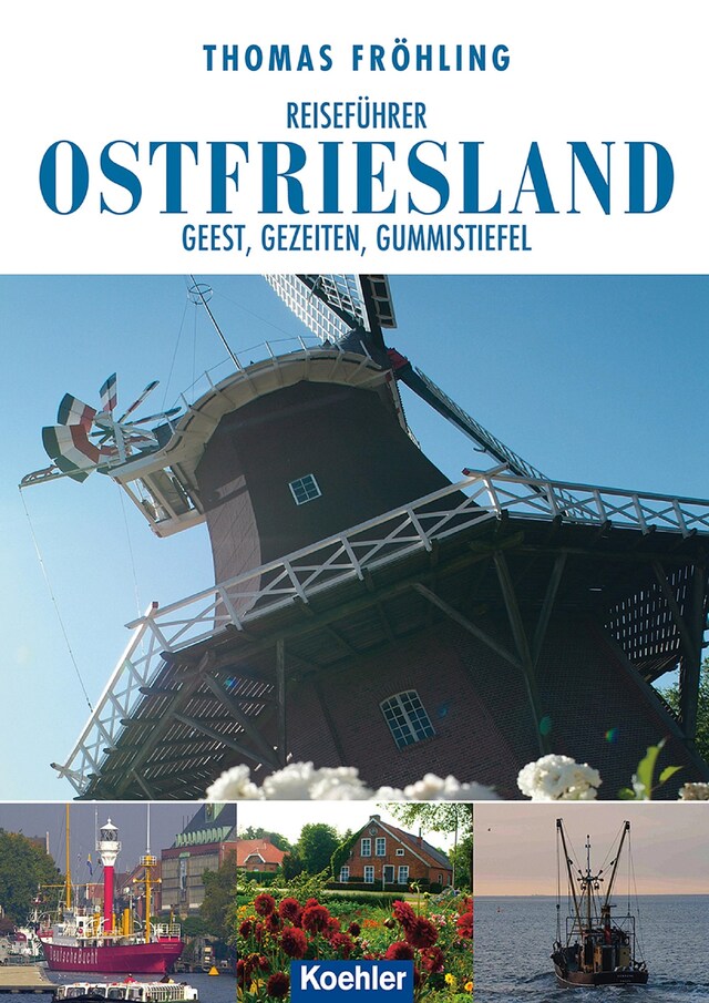 Book cover for Reiseführer Ostfriesland