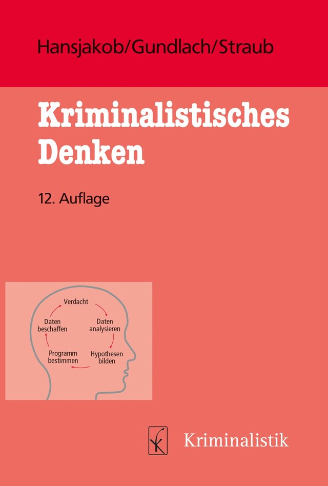 Book cover for Kriminalistisches Denken