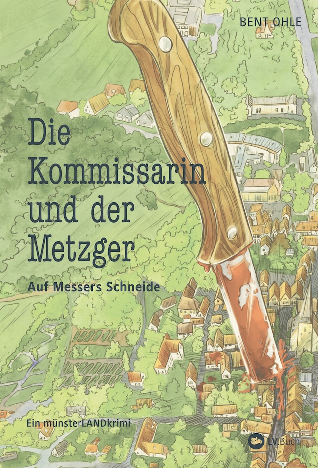 Buchcover für Die Kommissarin und der Metzger - Auf Messers Schneide