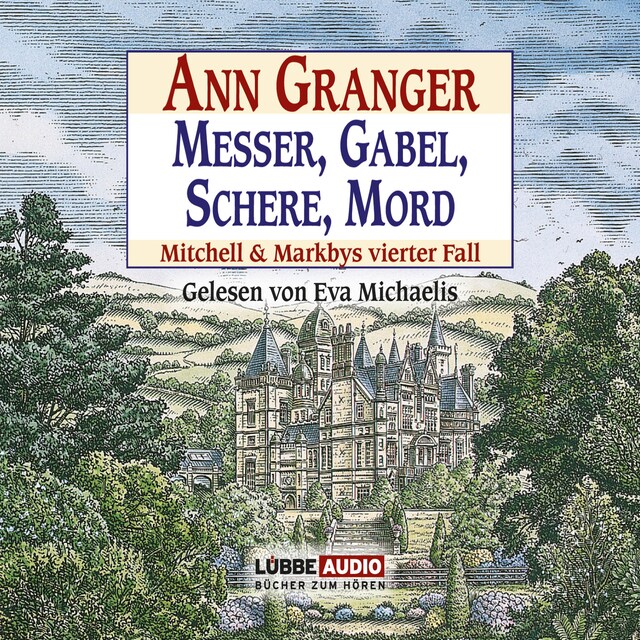 Book cover for Messer, Gabel, Schere, Mord - Ein Fall für Mitchell & Markby, Teil 4 (Gekürzt)