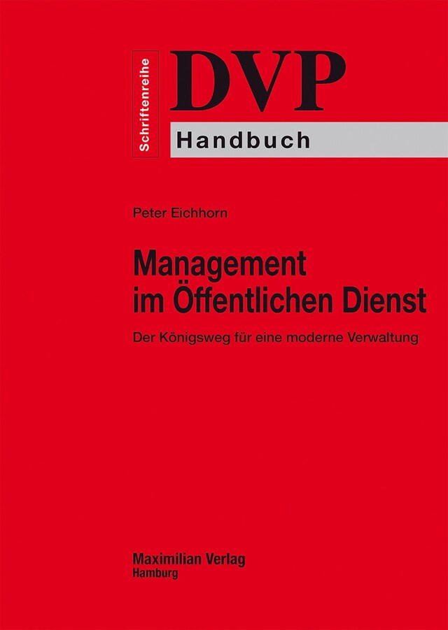 Bokomslag for Management im Öffentlichen Dienst