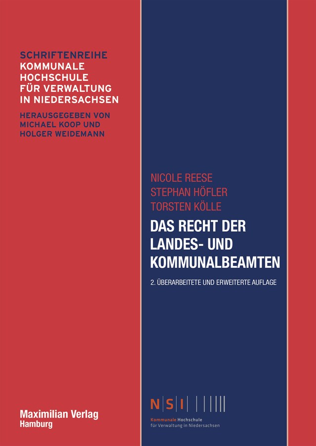 Okładka książki dla Das Recht der Landes- und Kommunalbeamten