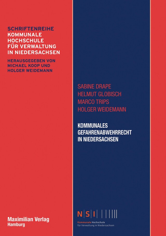 Buchcover für Kommunales Gefahrenabwehrrecht in Niedersachsen